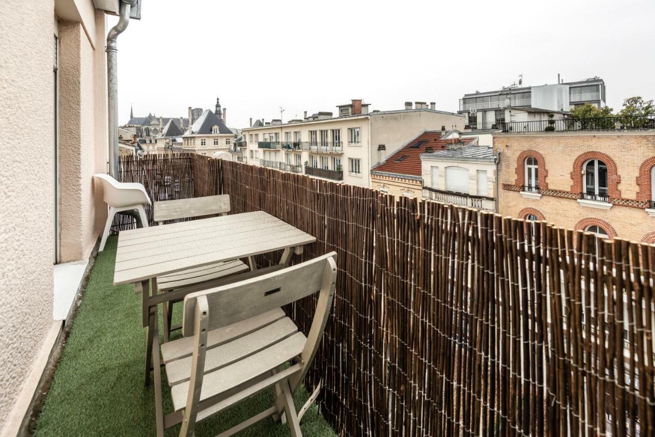 Chic B&B + Balcony - Hyper Center แร็งส์ ภายนอก รูปภาพ